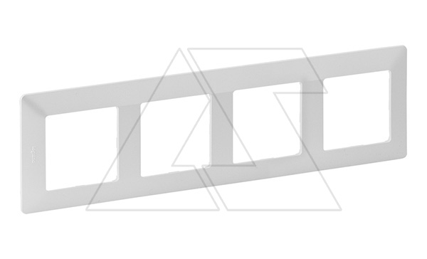 Valena Life - Рамка 4 поста верт/гориз, жемчуг