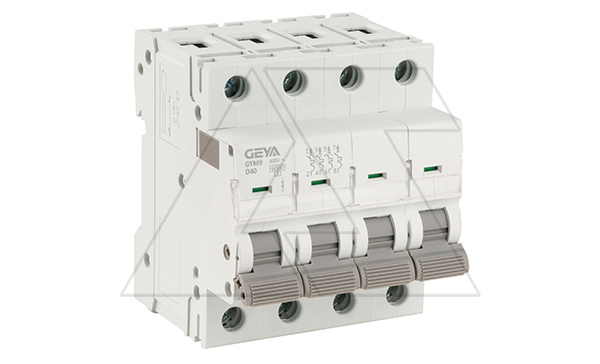 Авт. выключатель GYM9-4P-40D, 4P, 40A, хар-ка D, 6kA, 4M