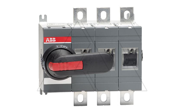 Выкл. нагрузки OT315E03P, 315A 3P видимый разрыв с выносной блок. рукояткой OHB95J12 и осью OXP12X185