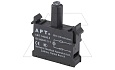 Блок индикатора, зеленый, LED, 110VAC/DC, монтаж на адаптер, для PB1 и PB3 серий от интернет-магазина amperkin.by