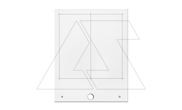 Маркеры MG-VRT-A для компонентов и оборудования 52х107мм (карта 2шт), белый