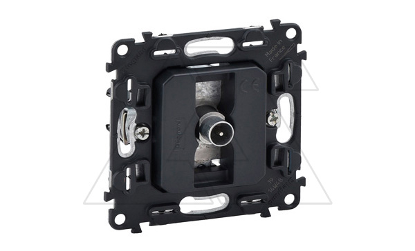 Valena In'Matic - Розетка TV проходная 1,5dB/14dB, 0-2400MHz