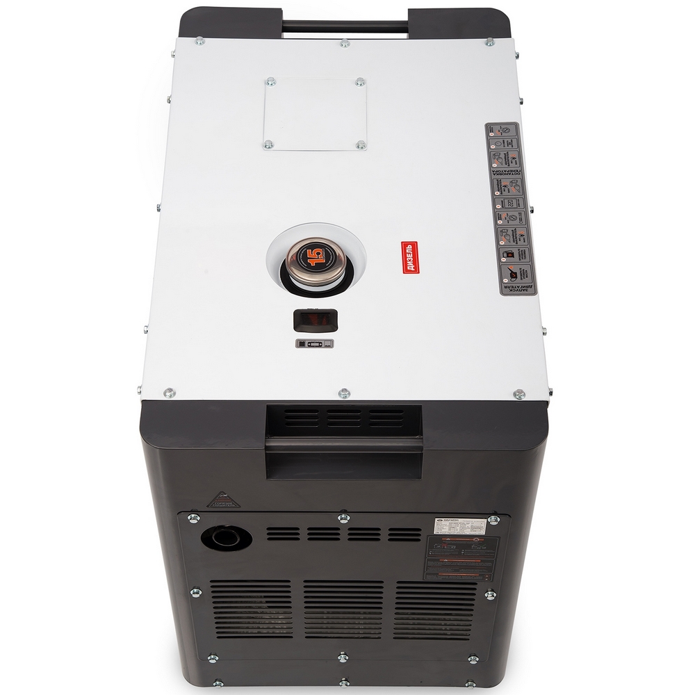 Генератор дизельный DAEWOO DDAE 10000DSE-3 в кожухе от интернет-магазина amperkin.by