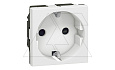 Mosaic - Розетка 2P+E, 2М, защ. шторки, пруж. зажимы, белый от интернет-магазина amperkin.by