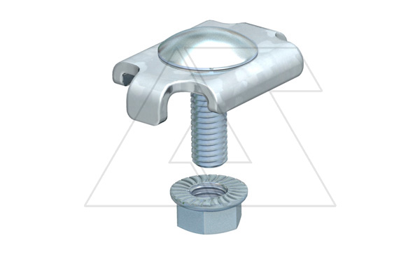 Фиксатор GKS 34 G проволочных лотков к кронштейнам, гальван. оцинк.