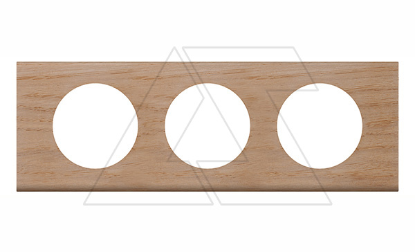 Celiane - Рамка 3 поста беленый дуб