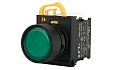 Кнопка плоская PB3E, зеленая, с фиксацией, с подсветкой без LED, 1NO, 6A 230VAC/24VDC, 22mm, IP65 от интернет-магазина amperkin.by