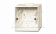 Basic 55 - Коробка для наклад. монтажа 1пост (шале-белый) от интернет-магазина amperkin.by