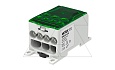 Блок распред. Morek OJL400A зелено-серый, 1P, вх. 1x95_240mm² Al/Cu, вых. 4x2,5_35 + 3x6_50mm² Cu, 425(CU)/380(AL), 1000V, винтовые зажимы от интернет-магазина amperkin.by