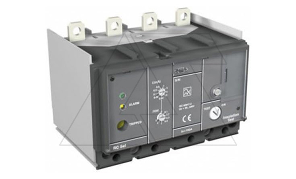 Блок УЗО RC Sel для XT4, стац. исп. 4P тип A 0.03-0.05-0.1-0.3-0.5-1-3-5-10A селективный монтаж снизу