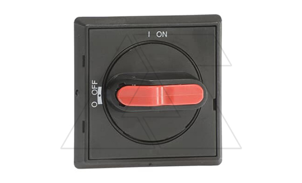 Рукоятка OHBS2RJ для OT16...125FT, черная IP65 блок. 3 замками на дверь крепление винтами