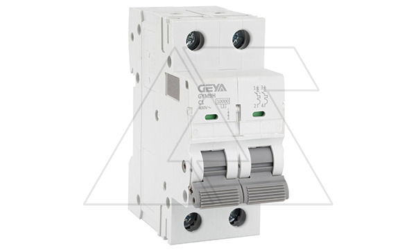 Авт. выключатель GYM9H-2P-1C, 2P, 1A, хар-ка C, 10kA, 2M