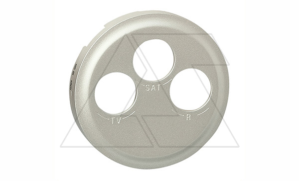 Celiane - Лицевая панель для розетки TV/FM/SAT титан