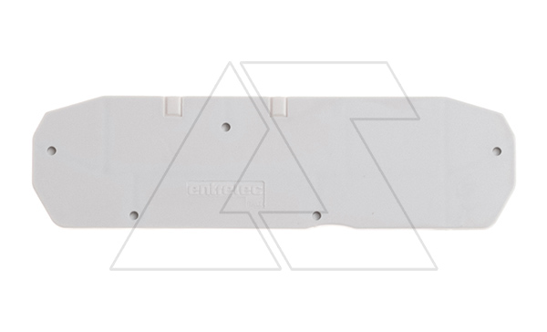 Концевой сегмент FED6.3L для клемм D 4/6.3L, серый