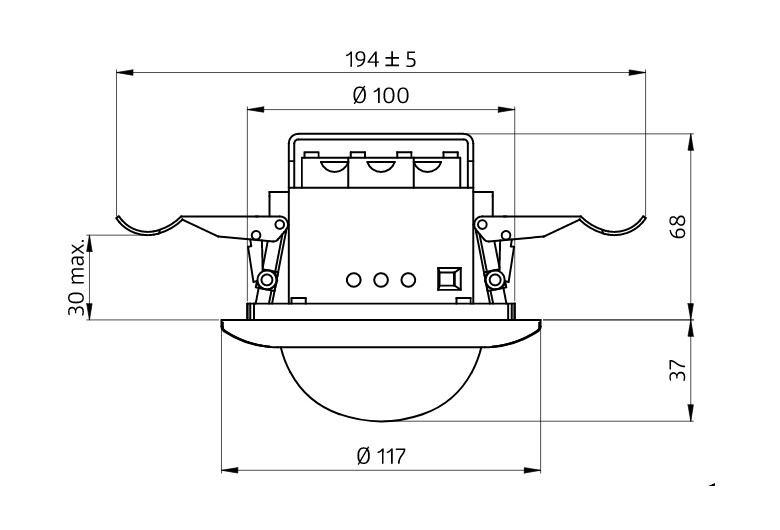 Датчик присутствия B.E.G. PD4-M-TRIO-2DALI/DSI-1C-FC от интернет-магазина amperkin.by