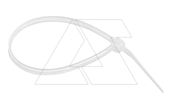 Кабельные стяжки 450x4,8, белые, 100 шт.