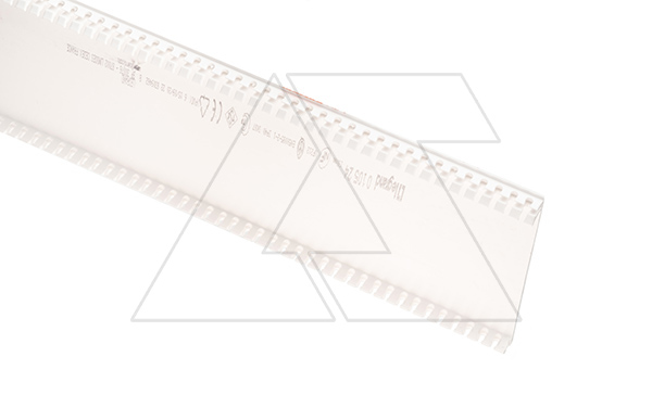 DLP - Крышка гибкая 130 мм для кабель-канала 50x150/65x150 L=2000мм, белый, ПВХ