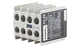 Блок-контакт вспом. AU-4M, 2NO+2NC, фронт. монтаж, для мини-контакторов UKC, UKD от интернет-магазина amperkin.by