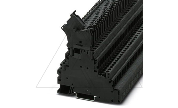 Клемма с держателем предохранителя UT 4-L/HESI (5X20) /6,2mm, винтовая, 4 присоед., 4(max 6)mm2, 6,3A/28A, 500V, черная