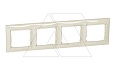 Valena - Рамка 4 поста верт/гориз, слоновая кость от интернет-магазина amperkin.by