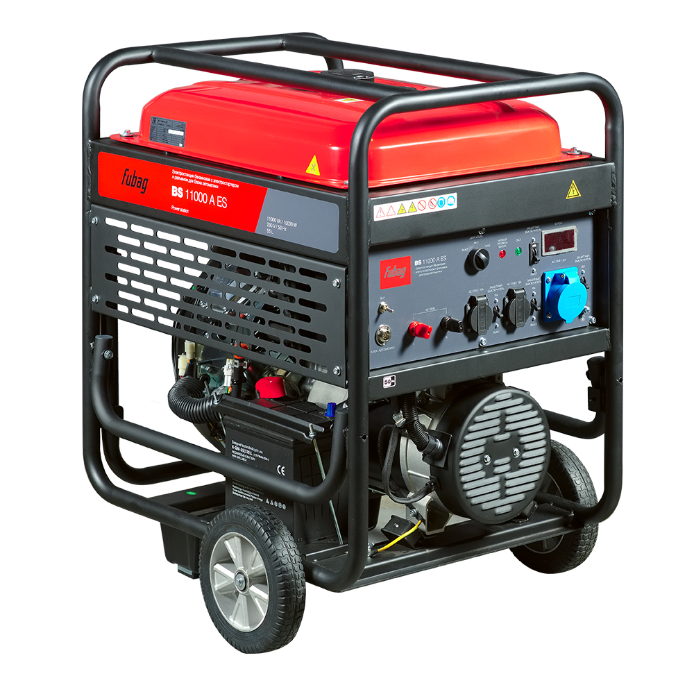 Генератор бензиновый FUBAG BS 11000 A ES с электростартером и коннектором автоматики от интернет-магазина amperkin.by