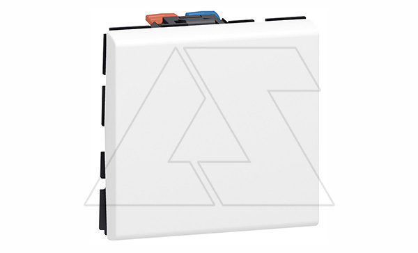 Mosaic - Переключатель промежуточный 2М,10АX, винт. зажимы, белый