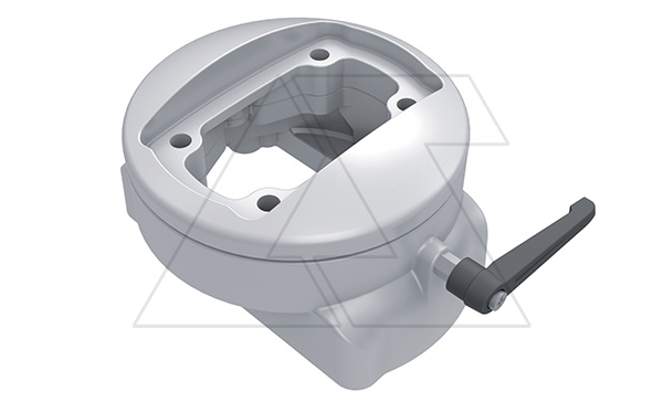 Адаптер поворотный (315°) с фиксацией для панели ETR060, RAL7035, m=0,72кг