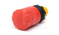 CP-ECN30P-R-IP65 Головка аварийной кнопки красная пластиковая "Грибок" д30 включение отжатием