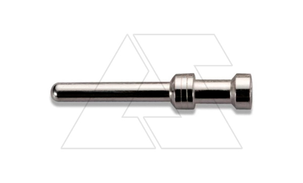 Контакт обжимной, тип вилка, стандартный, 16A, 1,5mm2, Ø 2,5mm, с серебряным покрытием