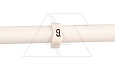 Маркер кольцевой RMS-04 59849-9, D кабеля 8-16mm, 16-70mm2, символ "9", PVC, белый (упак. 100шт.) от интернет-магазина amperkin.by