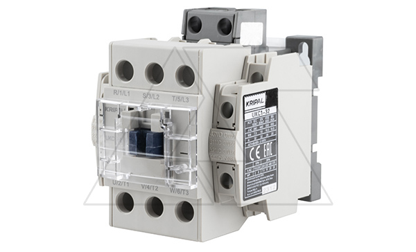 Контактор UKC1-32-22-230AC, 3P, 32A(AC-3), 50A(AC-1), 15kW(400VAC), Uк=230VAC, 2NO+2NC
