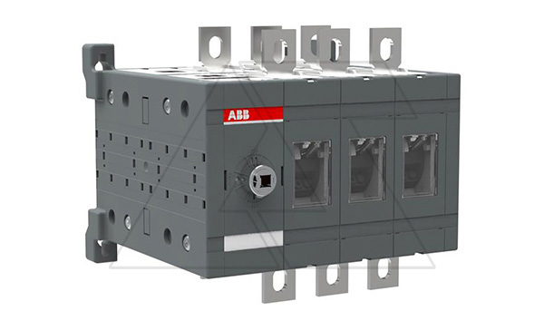 Выкл. нагрузки реверсивный OT250E03C, 250A 3P схема I-0-II видимый разрыв без рукоятки