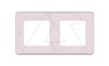Inspiria - Рамка 2 поста (розовый) от интернет-магазина amperkin.by