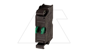 Блок-контакт 1NO, 4А, безвинтовой зажим Titan M22-CK10