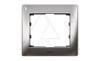 Galea Life - Рамка Metallic на 1 пост, Chrome от интернет-магазина amperkin.by