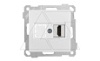 21 - Розетка 1xHDMI, белый от интернет-магазина amperkin.by