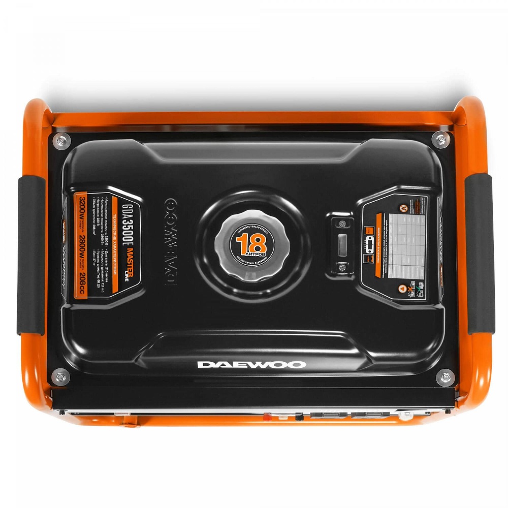 Генератор бензиновый DAEWOO GDA 3500E от интернет-магазина amperkin.by