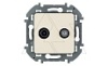 Inspiria - Розетка TV-SAT (сл.кость) от интернет-магазина amperkin.by