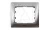 Galea Life - Рамка Metallic на 1 пост, Chrome