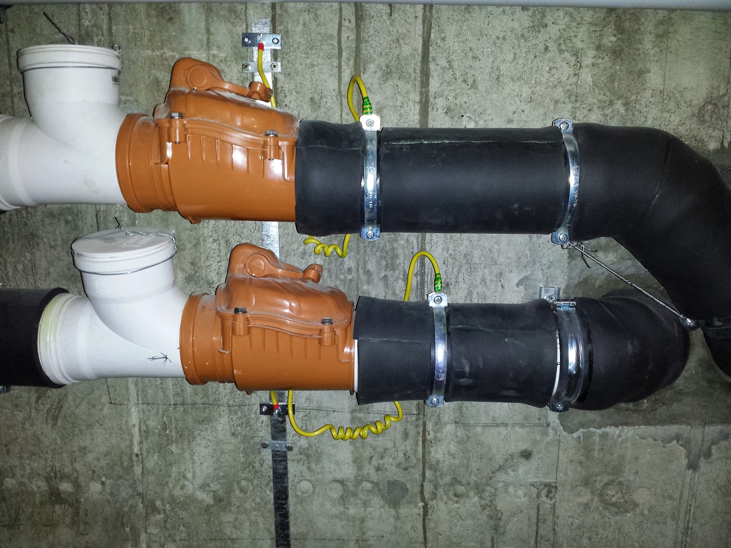 Монтаж систем уравнивания потенциалов