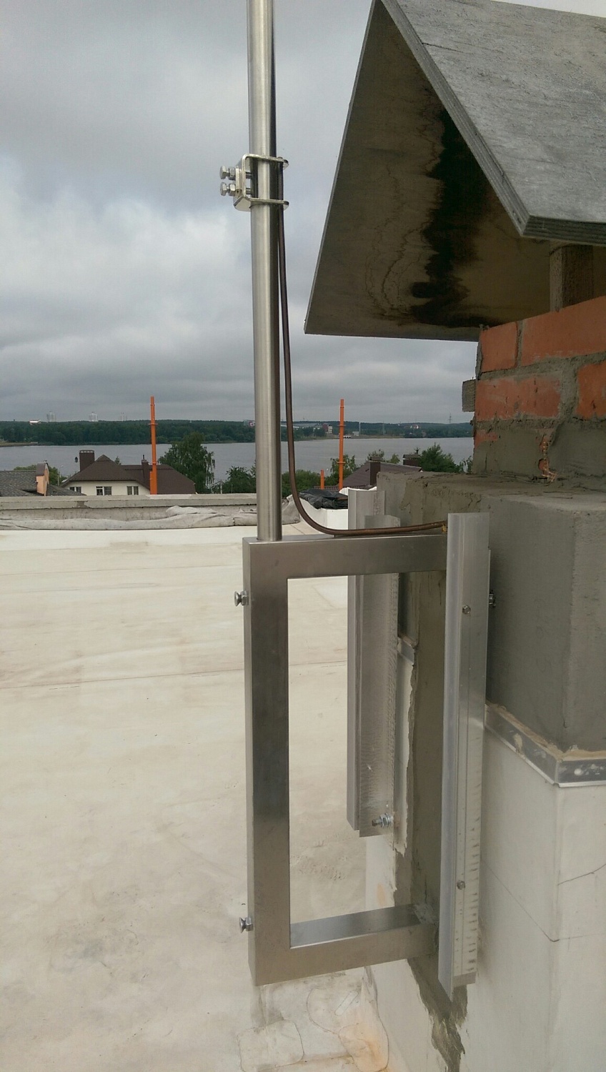 Монтаж систем активной молниезащиты