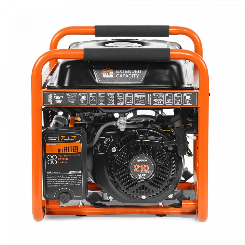 Генератор бензиновый DAEWOO GDA 3500 от интернет-магазина amperkin.by