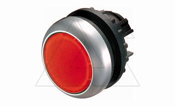 Кнопка красная с подсветкой Titan M22-DRL-R, фиксация, IP67