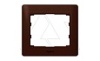 Galea Life - Рамка на 1 пост, Leather Club от интернет-магазина amperkin.by