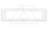 Mosaic - Рамка 10M белая (суппорт 80254) от интернет-магазина amperkin.by