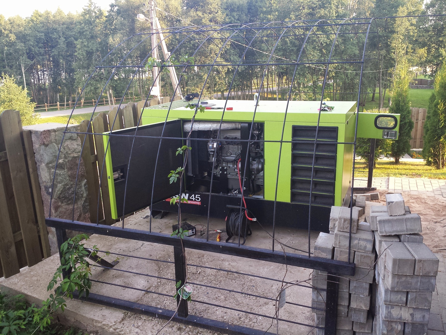 Монтаж электростанций (ДГУ) любой мощности