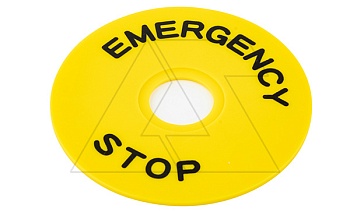 Кольцо желтое GXB2-ER90 для кнопок аварийного останова, d=90mm