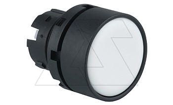 Головка кнопки PB3E, плоская, белая, без фиксации, без подсветки, 22mm, IP65