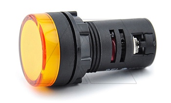 Светосигнальная арматура SK 24VAC/DC, 22мм, IP65, желтая