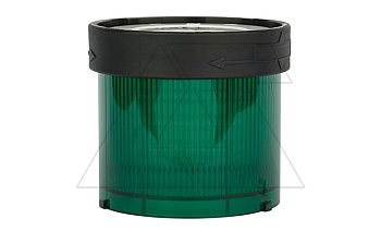 Модуль постоянного света TL-70, зеленый, LED, 24VAC/DC, d=70mm, IP65
